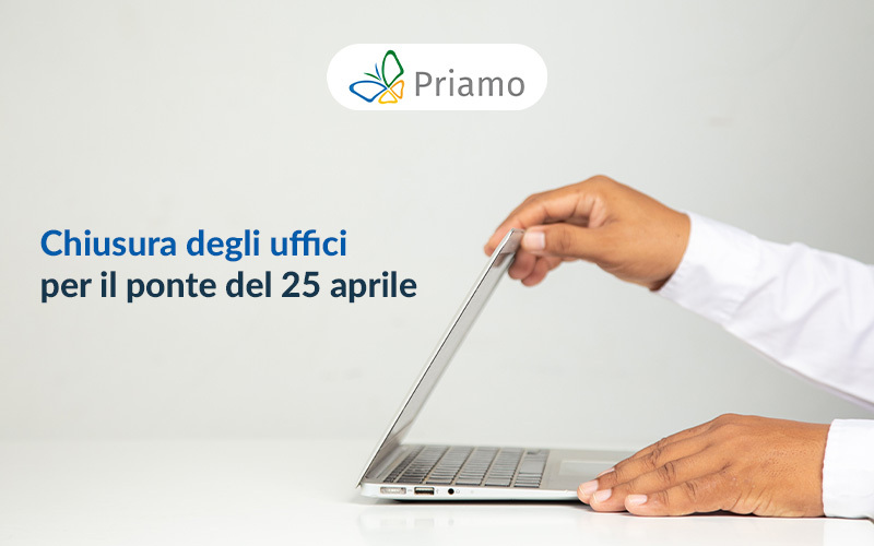 chiusura uffici priamo ponte 25 aprile